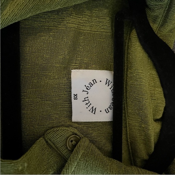 With jean dress mini green - Picture 3 of 6